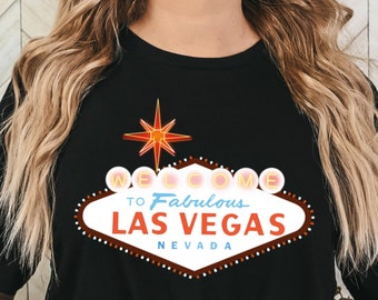 Vintage Las Vegas Sign T-Shirt: Nevada Souvenir Tee