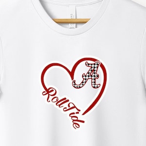 Alabama Roll Tide T-Shirt: Retro Game Day Crewneck