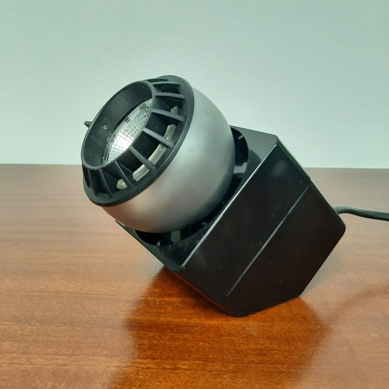 Lámpara vintage Osram Minispot modelo 41601 Lámpara de globo ocular de diseño de los años 70 Diseño de la era espacial imagen 7