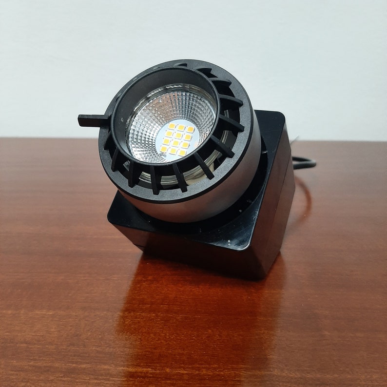 Lámpara vintage Osram Minispot modelo 41601 Lámpara de globo ocular de diseño de los años 70 Diseño de la era espacial imagen 2