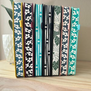 Journals with Stencil Sprayed Edges