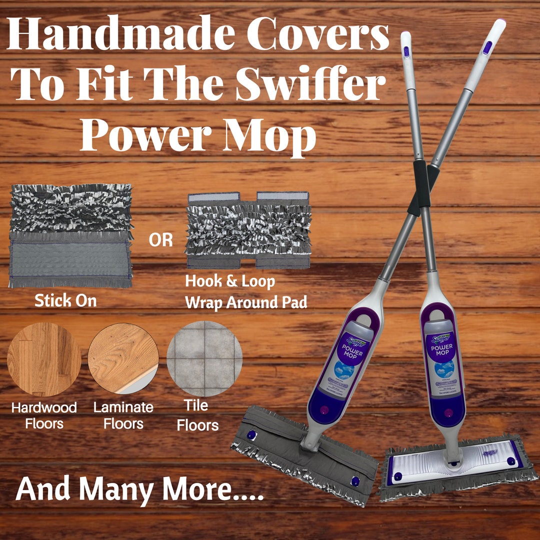 Handmade Whatamop Microfilament Mop Pad: Fits Swiffer Power Mop - Etsy
