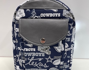 Dallas Cowboys Sling Bag: Handmade Cotton Shoulder Purse