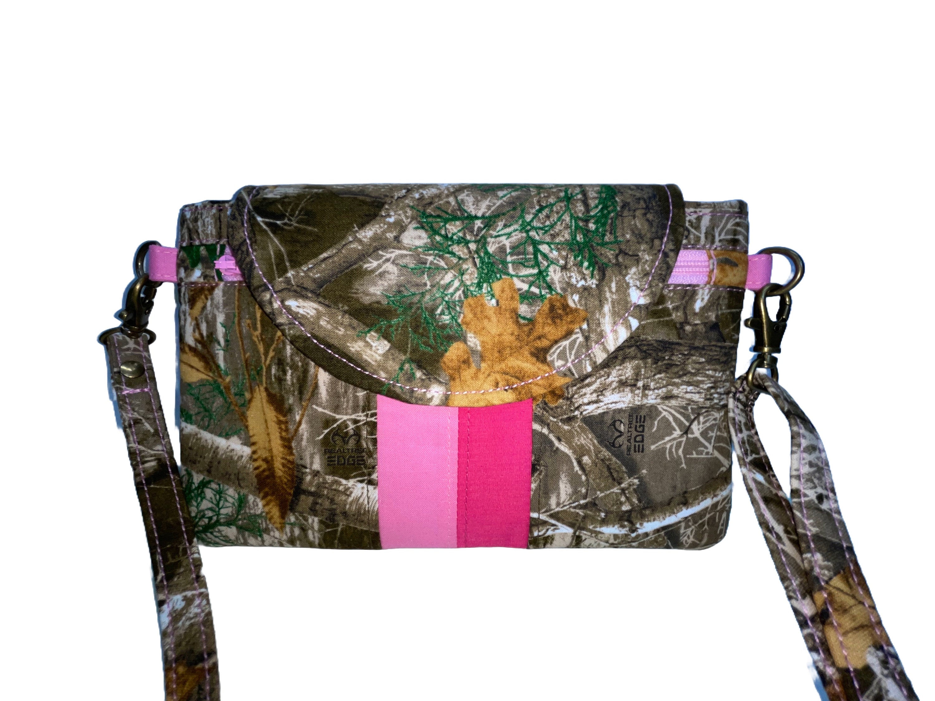 Real Tree Edge Camo Handmade Crossbody Cell Phone Purse W/strap - Etsy