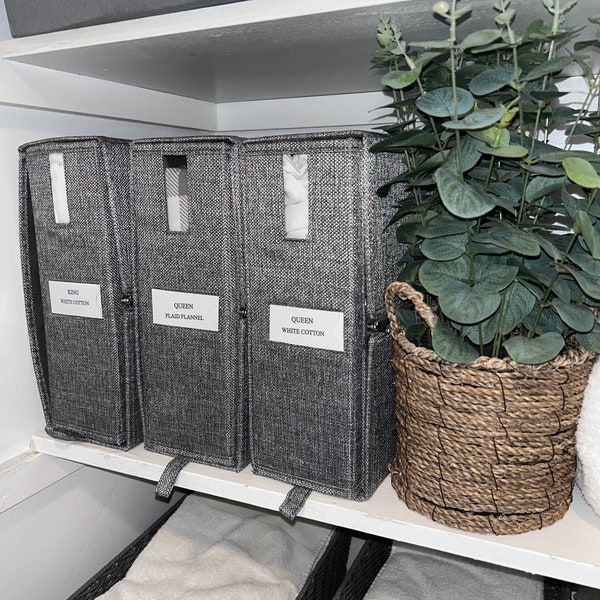 Bed Sheet Organizer Etsy Australia