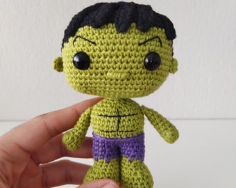 Hulk Crochet Plüsch, Brutaler Charakter, Figur Figur Superheld, Figur Figur Superheld, Figur Brucca Banner, She Hulk