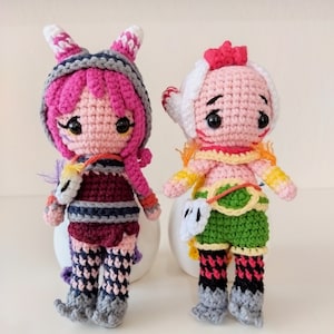 League of Legends Rakan and Xayah Crochet Plush