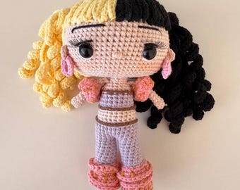 Melanie Martinez Crochet Plush Doll, K-12/Portals Fan Art