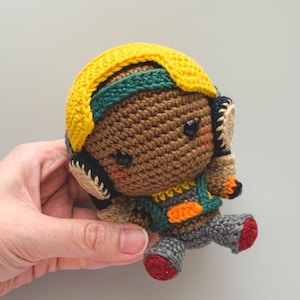 Valorant Raze, Valorant Raze Amigurumi Doll,Valorant Gift,Raze Figure,Valorant Toy,Valorant Cosplay, Valorant Character