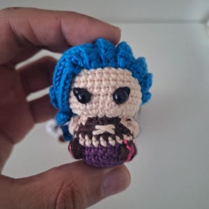 League of Legends Crochet Plush, Arcane, Vi, Jinx, Caitlyn