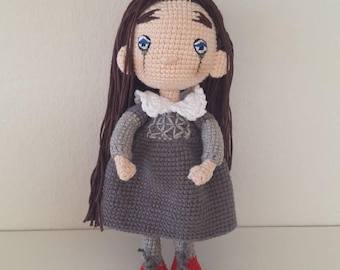 Paranorman Aggie Prenderghast Crochet Doll, Aggie Prenderghast