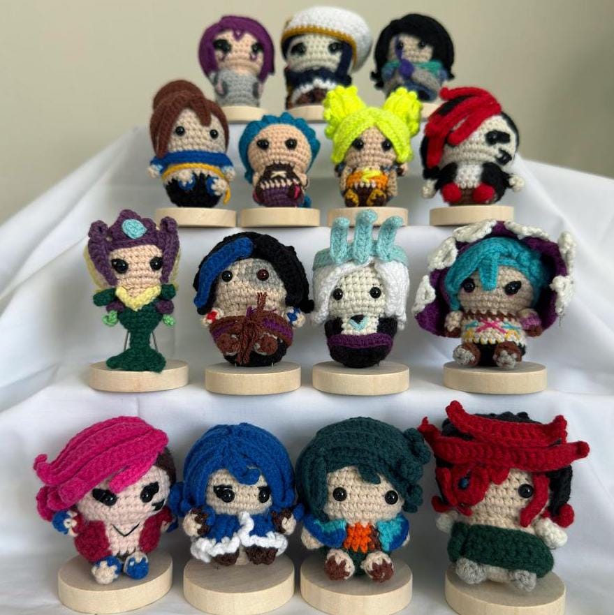 League of Legends Soraka Crochet, Star Guardian Soraka - Etsy