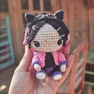 Valorant Clove Crochet Plush, Clove agent, Valorant Agent, Valorant gift, Valorant Figures