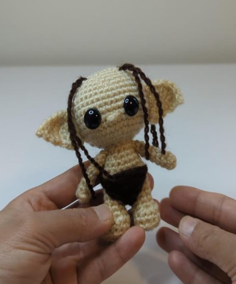 Lord Of The Rings Crochet Plush, Gandalf, Aragorn, Gimli, Legolas, Galadriel, Tolkien GOLLUM