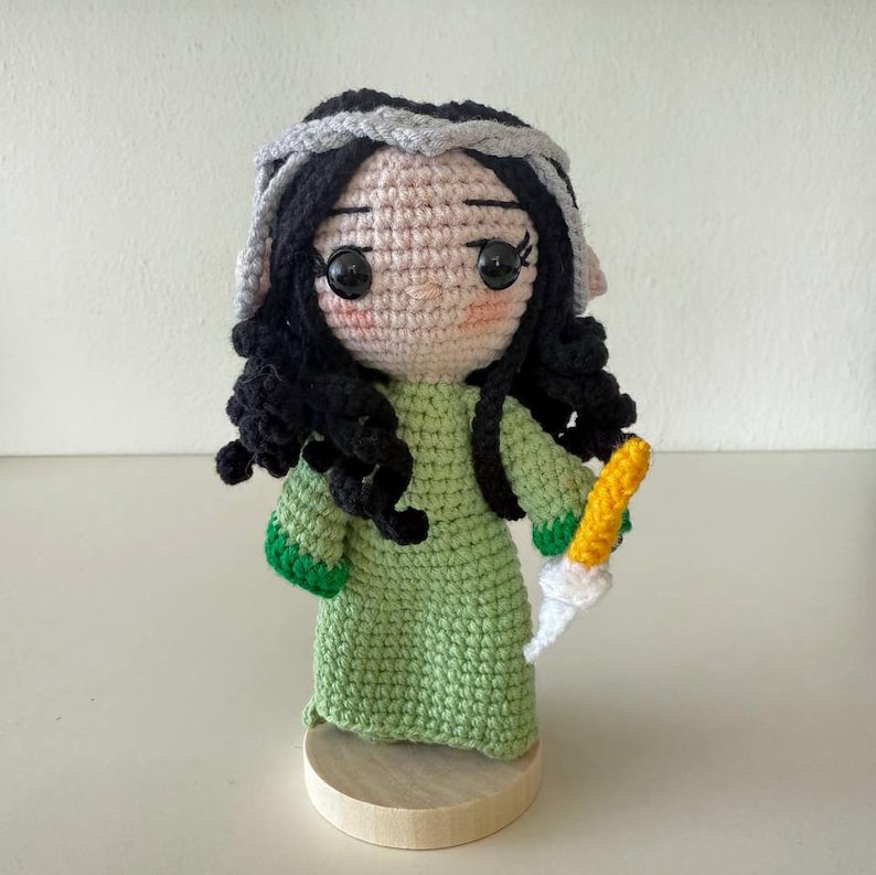 Lord Of The Rings Crochet Plush, Gandalf, Aragorn, Gimli, Legolas, Galadriel, Tolkien ARWEN