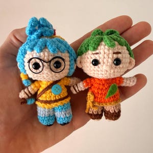 It Takes Two May And Cody Crochet Doll, It Takes Two Gift, May And Cody Keychain