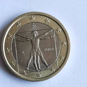 1 euro coin italy 2002 - Etsy 日本