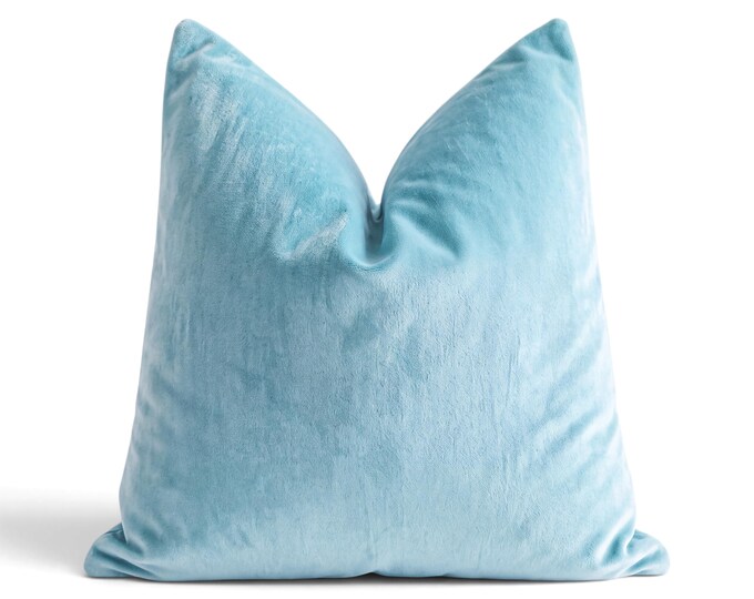 Velvet Throw Pillow Covers - Modern Soft Velvet Accent Pillows