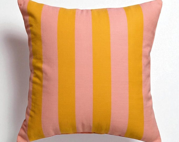 Bohemian Striped Linen Pillow Cover - Linen Pillow - Multicolor Pillow - Hello Mello Store