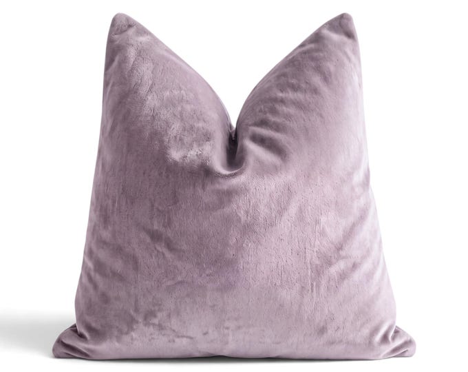 Velvet Throw Pillow Covers - Modern Soft Velvet Accent Pillows