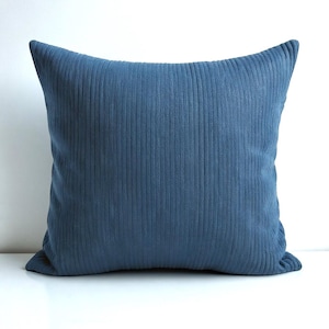 Corduroy Cushion Cover - Velvet Throw Pillow - Home and Garden Decor - Multicolor Option
