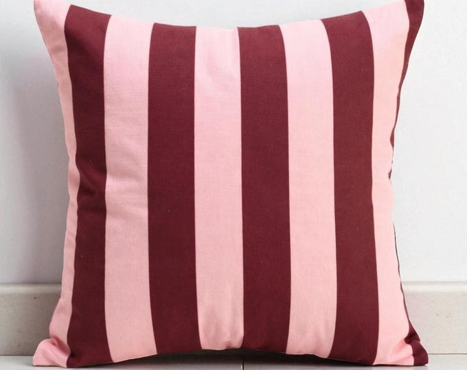 Bohemian Striped Linen Pillow Cover - Linen Pillow - Multicolor Pillow - Hello Mello Store