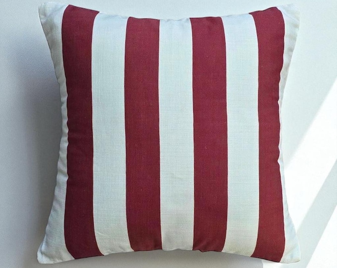 Bohemian Striped Linen Pillow Cover - Linen Pillow - Multicolor Pillow - Hello Mello Store