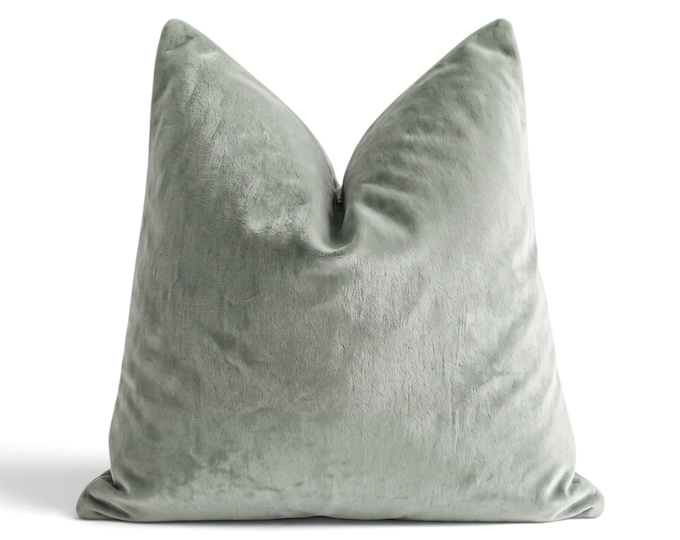 Velvet Throw Pillow Covers - Modern Soft Velvet Accent Pillows
