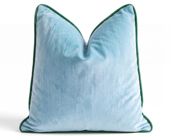 Velvet Throw Pillow Covers - Modern Soft Velvet Accent Pillows