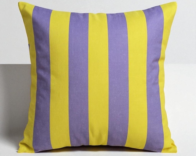 Bohemian Striped Linen Pillow Cover - Linen Pillow - Multicolor Pillow - Hello Mello Store