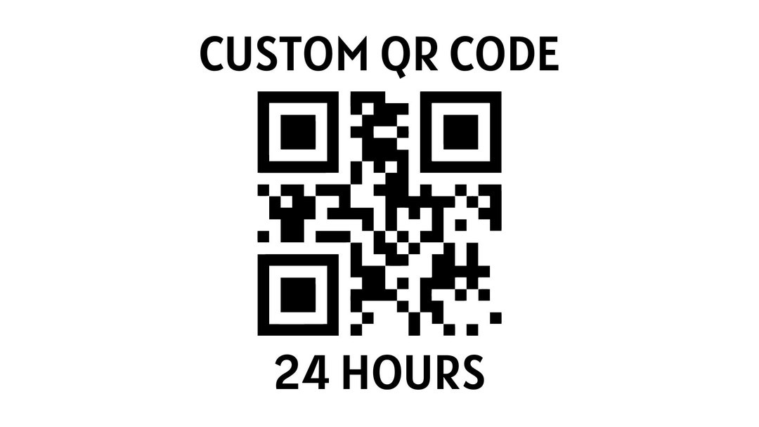 Custom QR Code Digital Download Personalized QR Code for Your Link