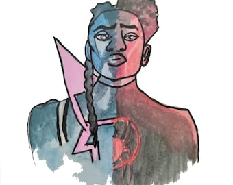 Spiderverse/Miles Morales Stickers!
