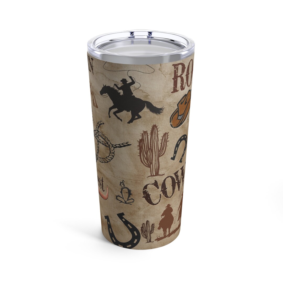 Cowboy Tumbler 20oz - Etsy