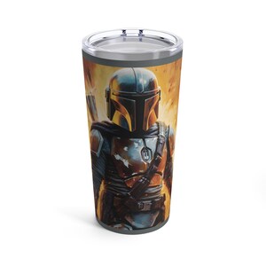 Mandolorian Tumbler 20oz