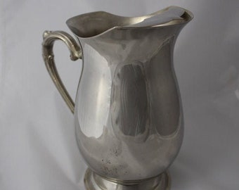 French vintage silver plated jug