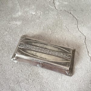 Antique Silver-Plated Art Nouveau Stamp Box - WMF, 1886-1903, WMF B, OX