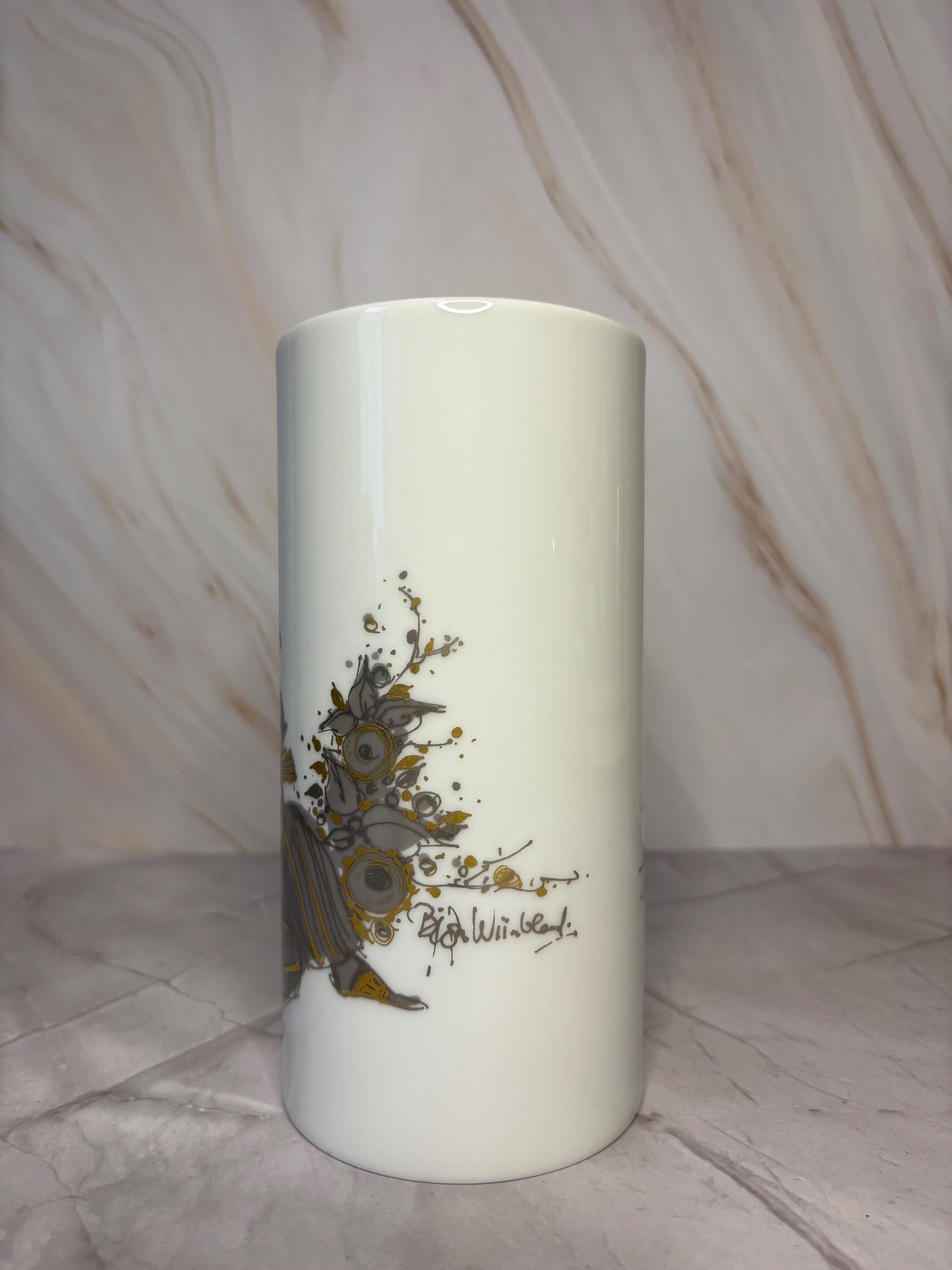 ビョルン・ヴィンブラッド ローゼンタール スタジオライン 磁器花瓶