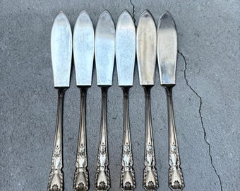 Vintage Sheffield Silver Plated Cutlery Set 15 Pcs EPNS A1, Shell
