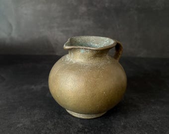 Antique bronze jug, 19th century