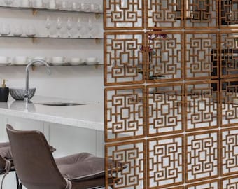 Hanging Dividing Wall, Room Divider Panels, Hanging Dividing Screen, Wooden Dividing Curtain, Modern Office Dividers, Hanging Room Partition