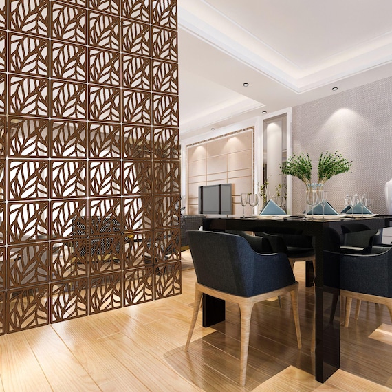 Divisori Da Appendere Neri – 12 Pezzi 40x40 Cm, Con 48 Anelli In Acciaio, Per Privacy E Decorazione