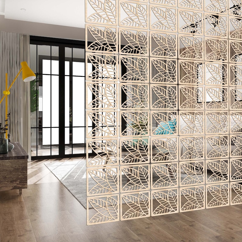 Suspended Room Dividers, Wooden Divider Panels, Hanging Dividing Wall