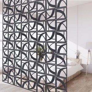 Suspended Room Dividers, Room Divider Panels, Hanging Screen, Hanging Room Partition, Wooden Room Screen, Interior Partition, Room Separator