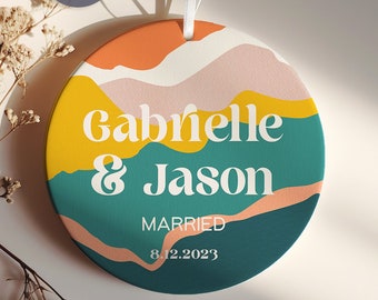 First Christmas Married Ornament 2023 - Married Ornament 2023 Personalized