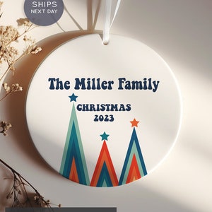Family Christmas Ornament - Personalized Family Ornament 2025