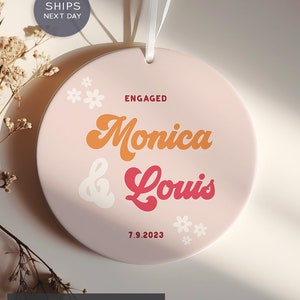 Engaged Ornament - Engaged Christmas Ornament 2025