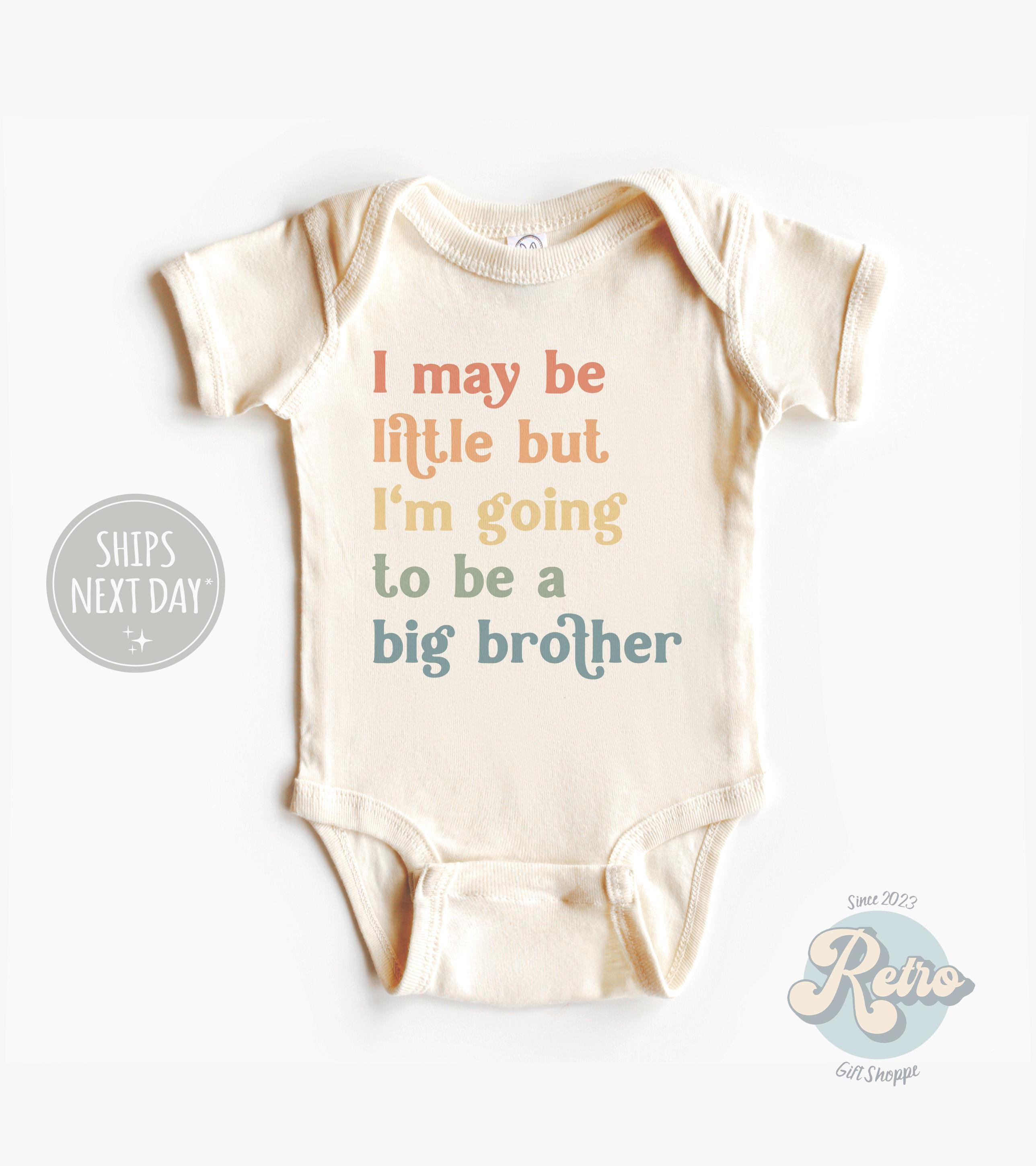 Personalised Bodysuit "I'm Going To Be A Big Brother" – Made In Gift - Foto 6