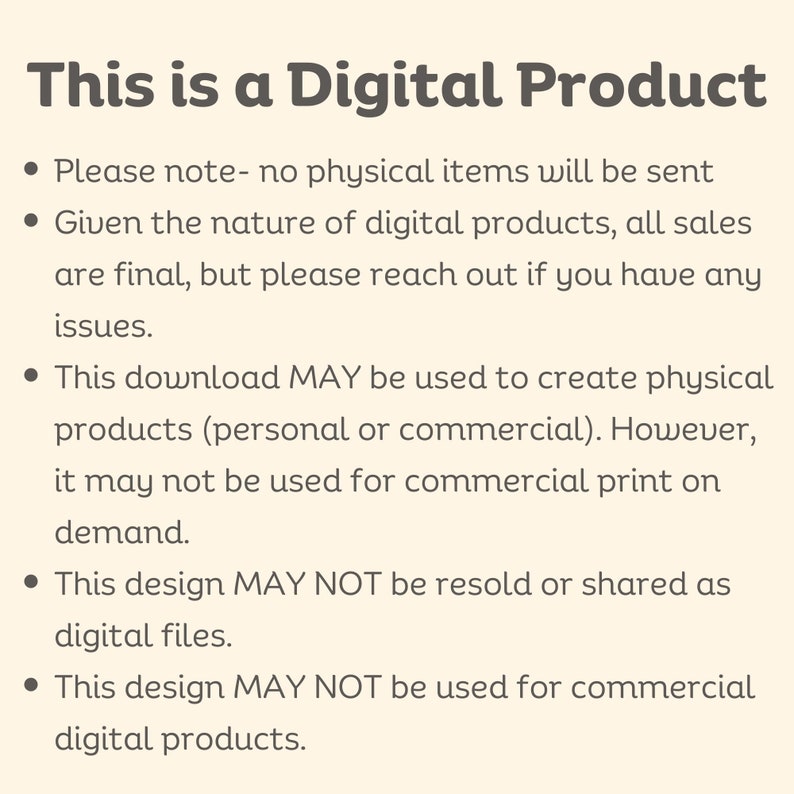 digital product terms- also found in description
