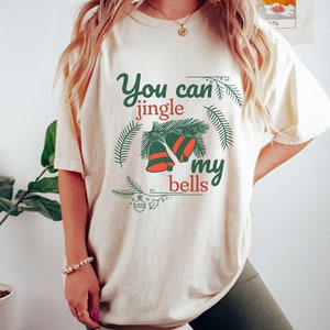 Naughty Christmas t-shirt, funny holiday tshirt, Christmas comfort colors tee, naughty shirt for him or her