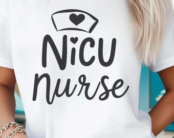 Comfort Colors NICU-shirt voor verpleegkundigen: relaxed fit T-shirt, cadeau voor verpleegkundige